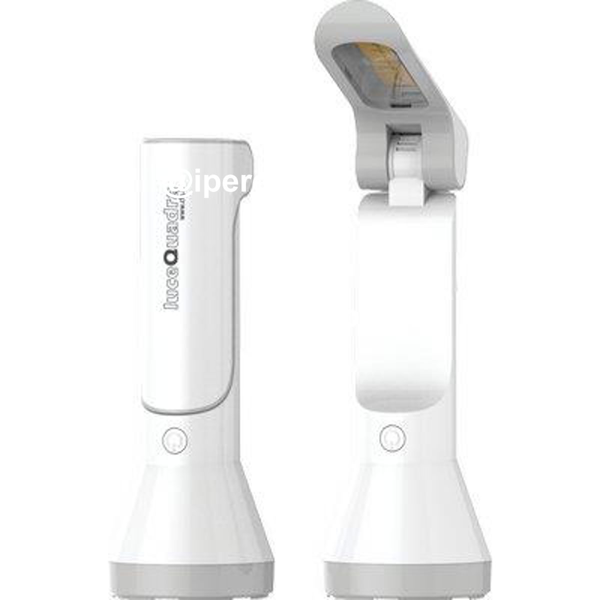 TORCIA LED LUMINA LUCE QUADRA RICARICABILE LUMEN 112 CM 6,7 H.CM 18,3