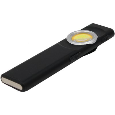 TORCIA LED COB ULTRA SLIM LUCE QUADRA RICARICABILE LUMEN 300 CM 2,5 H.CM 10 + MAGNETE