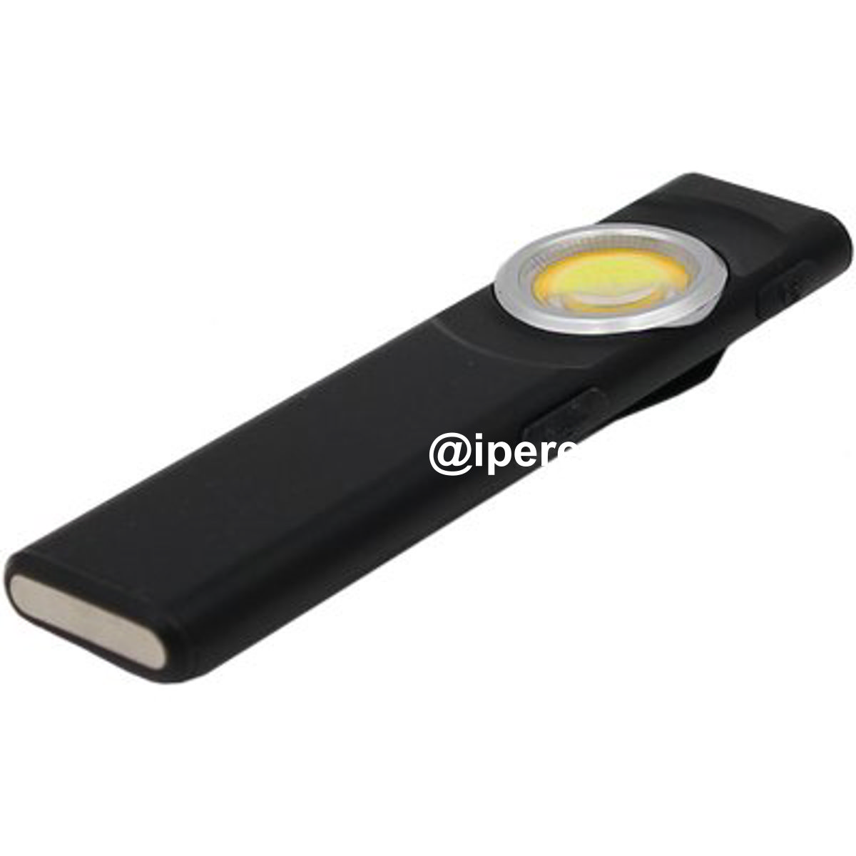 TORCIA LED COB ULTRA SLIM LUCE QUADRA RICARICABILE LUMEN 300 CM 2,5 H.CM 10 + MAGNETE