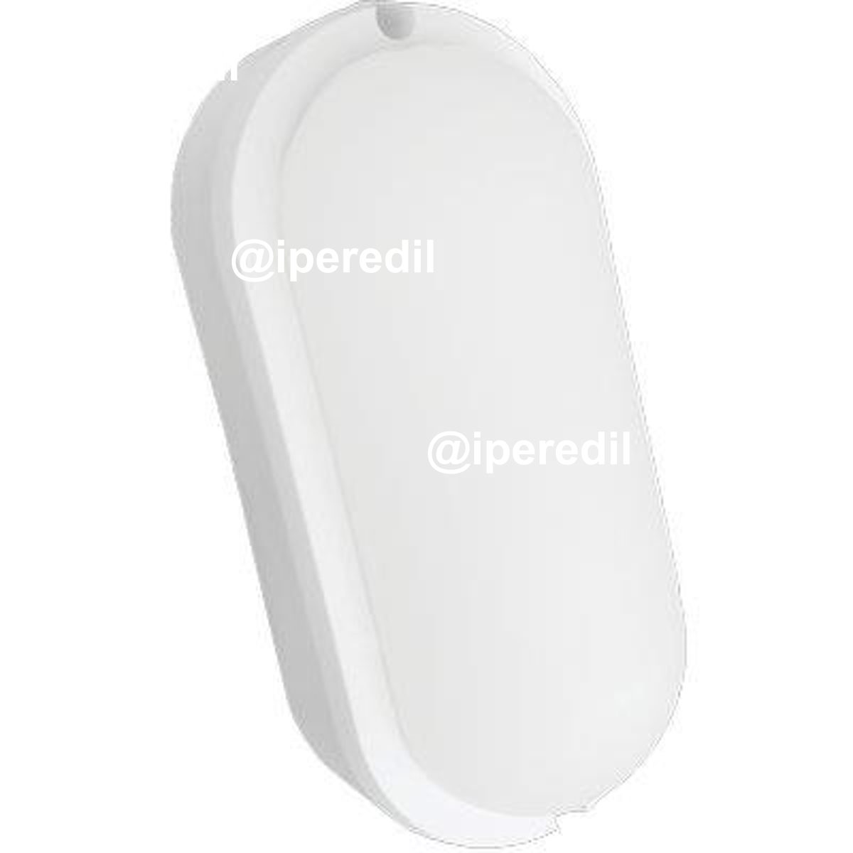 PLAFONIERA LED ECO EASY OVALE CENTURY BIANCA VOLT 230 W 12 NAT LN 960 IP64