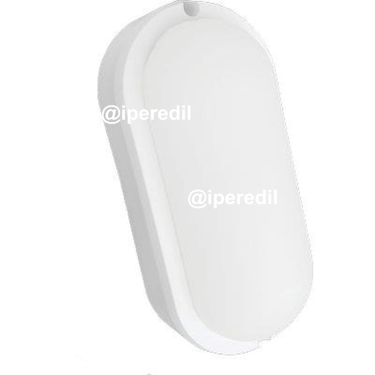 PLAFONIERA LED ECO EASY OVALE CENTURY BIANCA VOLT 230 W 18 NAT LN 1055 IP64