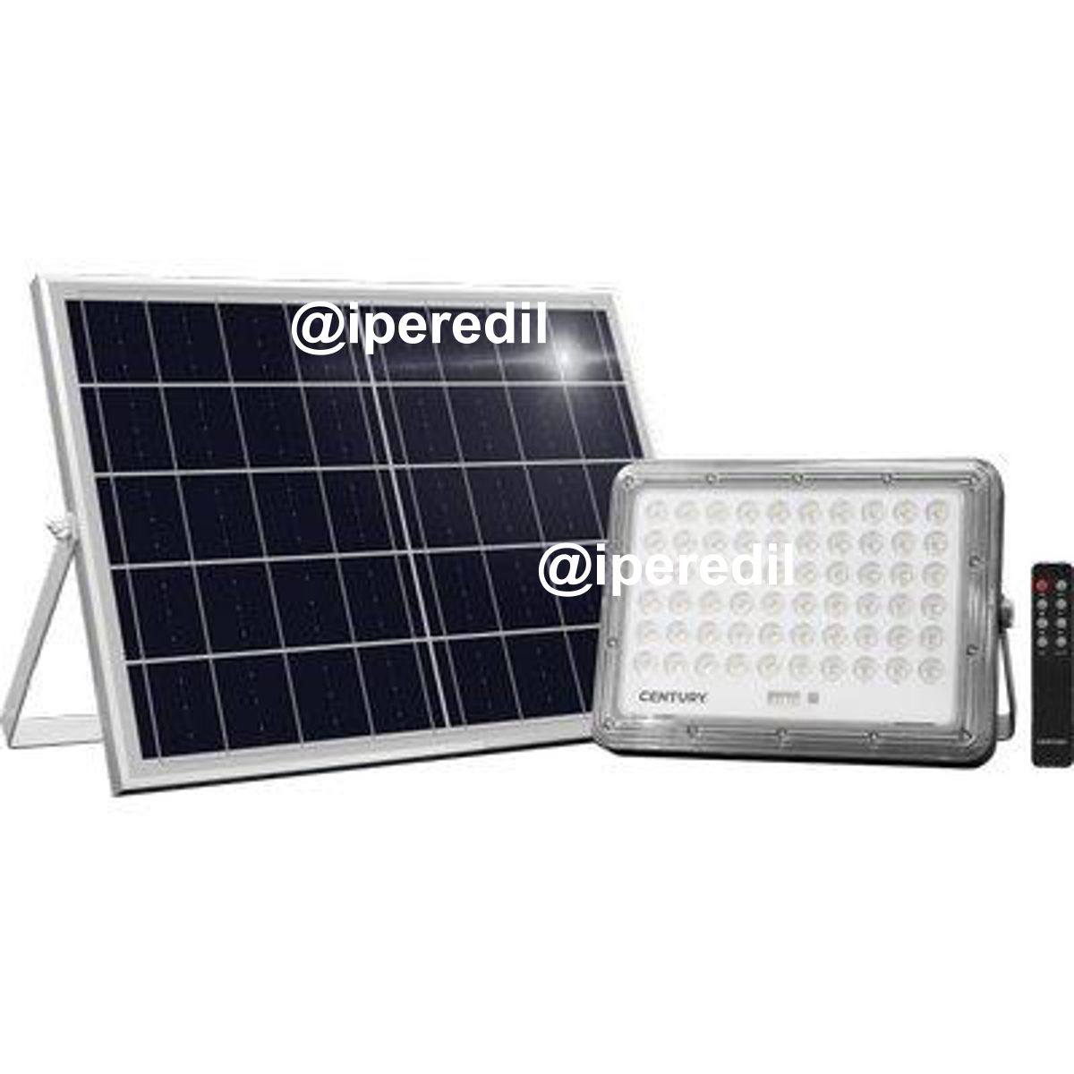PROIETTORE LED SOLARE PROMETEO CENTURY NATURALE IP65 MAH 20000 LUMEN 2700