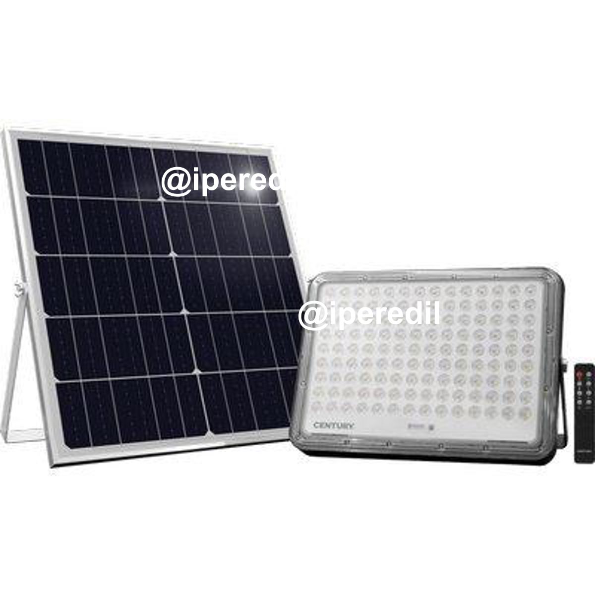 PROIETTORE LED SOLARE PROMETEO CENTURY NATURALE IP65 MAH 30000 LUMEN 4100