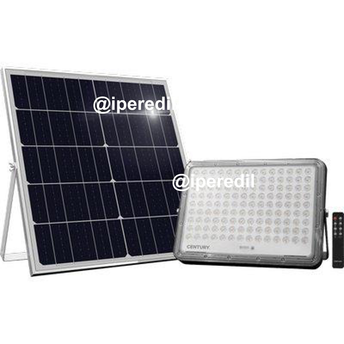 PROIETTORE LED SOLARE PROMETEO CENTURY NATURALE IP65 MAH 40000 LUMEN 4600