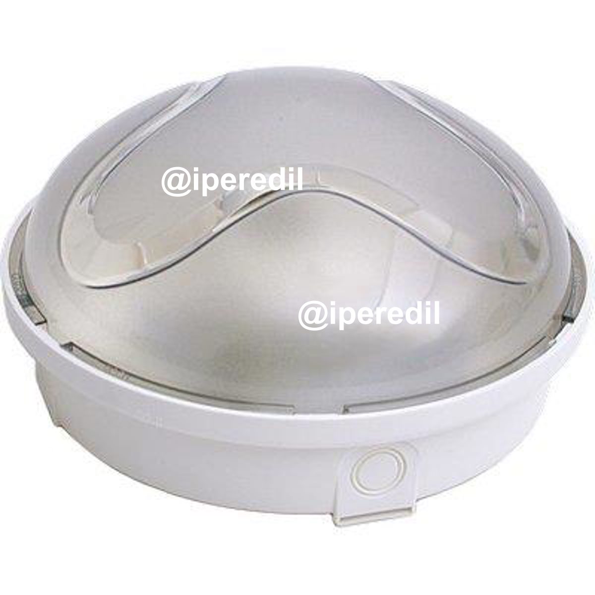 PLAFONIERA PPL TONDA PANDA FME BIANCA VOLT 230 WATT MAX 60 E27 CM 21,5 H.CM 11