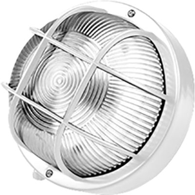 PLAFONIERA PPL GRIGLIA TONDA BIANCO VOLT 230 WATT MAX 60 E27 CM 19 H.CM 10