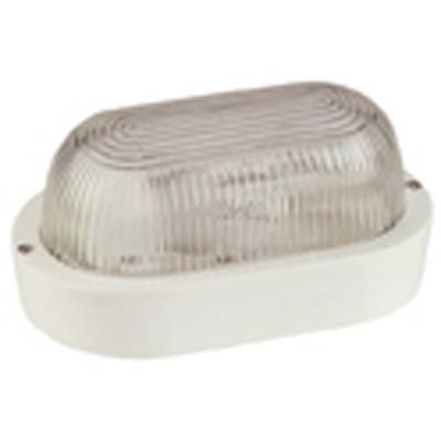 PLAFONIERA PPL OVALE BIANCO VOLT 230 WATT MAX 60 E27 CM 21X12 H.CM 9,5