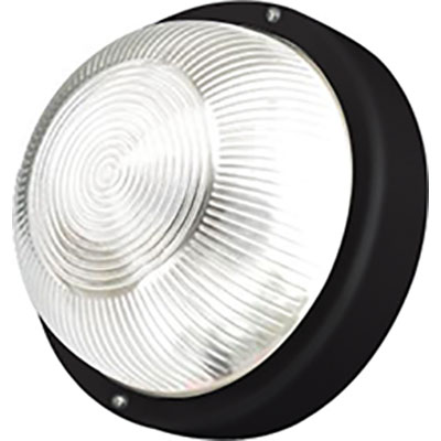 PLAFONIERA PPL TONDA NERO VOLT 230 WATT MAX 60 E27 CM 19 H.CM 10