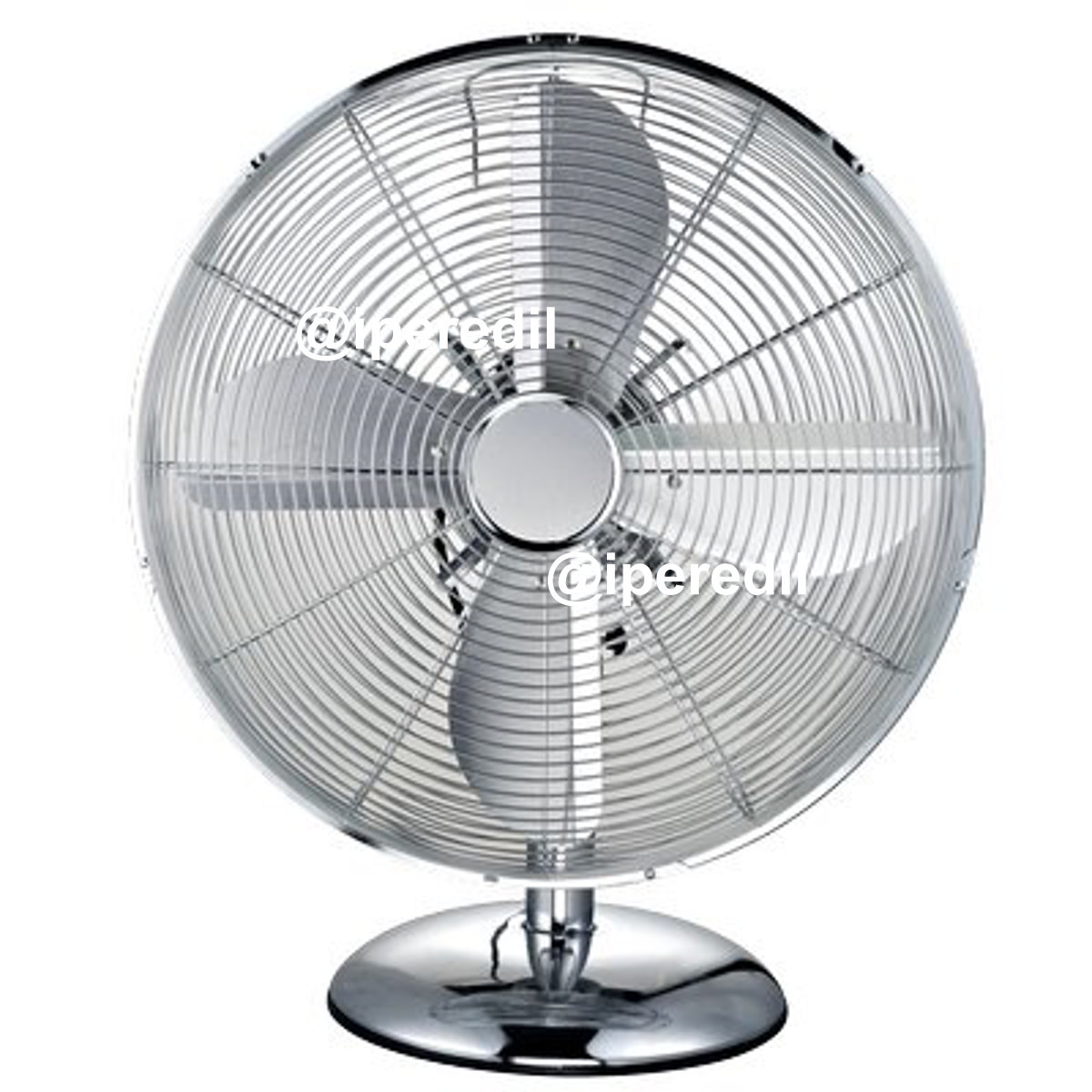 VENTILATORE CROMO TAVOLO EFFE VOLT 230 WATT 40 MM 300 VELOCITA' 3