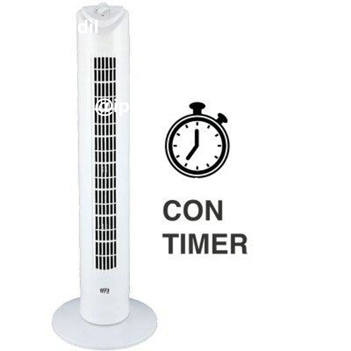 VENTILATORE TORRE EFFE VOLT 230 WATT 45 H.MM 810 TIMER + ROTAZIONE