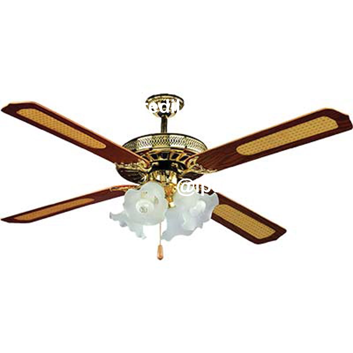 VENTILATORE DA SOFFITTO COUNTRY EFFE NOCE VOLT 230 WATT 70 CM 130 VEL 3 + 4 LUCI + INV