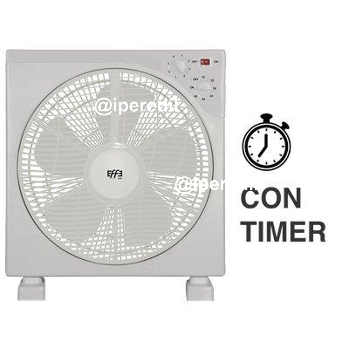 VENTILATORE BOX EFFE VOLT 230 WATT 40 MM 300 TIMER+ROTAZ VELOCITA 3