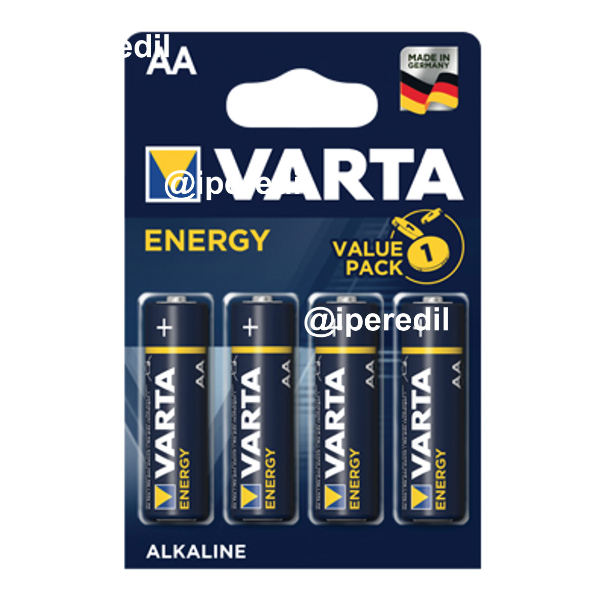 PILA STILO AA ENERGY VARTA ALCALINA VOLT 1,5 CF=PZ 4