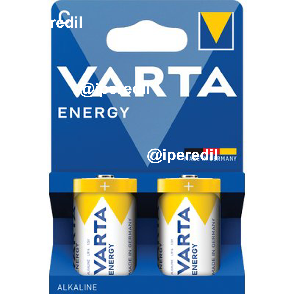 PILA MEZZA TORCIA C ENERGY VARTA ALCALINA VOLT 1,5 CF=PZ 2