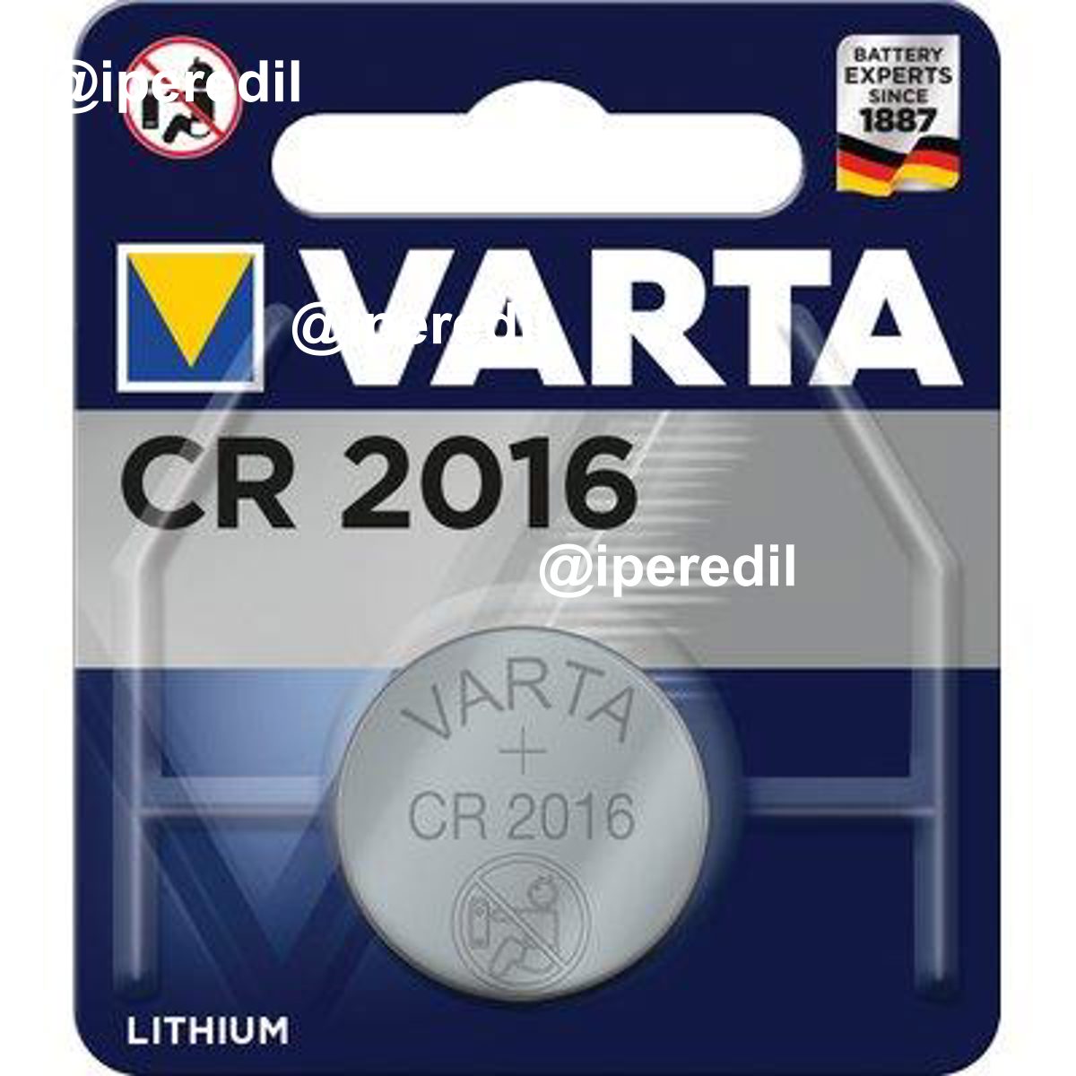 PILA SPECIALISTICA 2016 VARTA LITIO VOLT 3,0