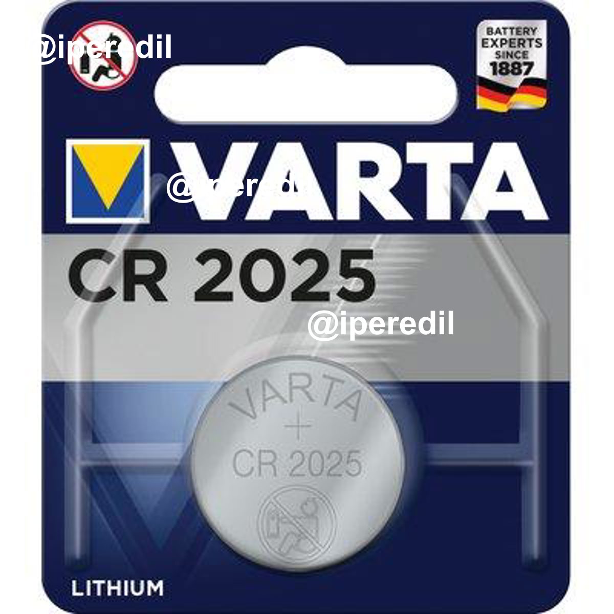 PILA SPECIALISTICA 2025 VARTA LITIO VOLT 3,0