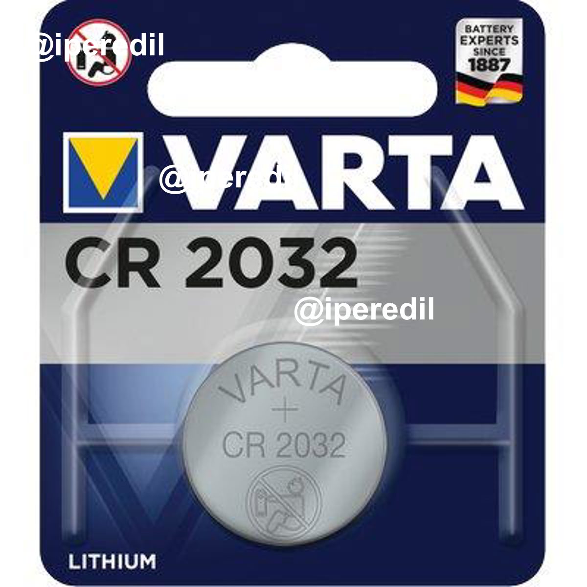 PILA SPECIALISTICA 2032 VARTA LITIO VOLT 3,0