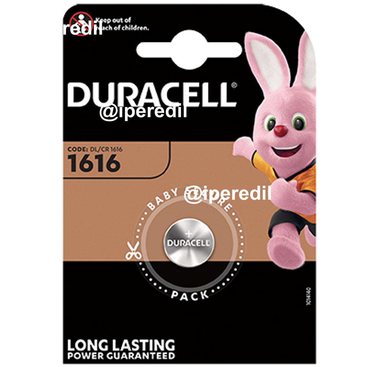 PILA SPECIALISTICA 1616 DURACELL LITIO VOLT 3,0