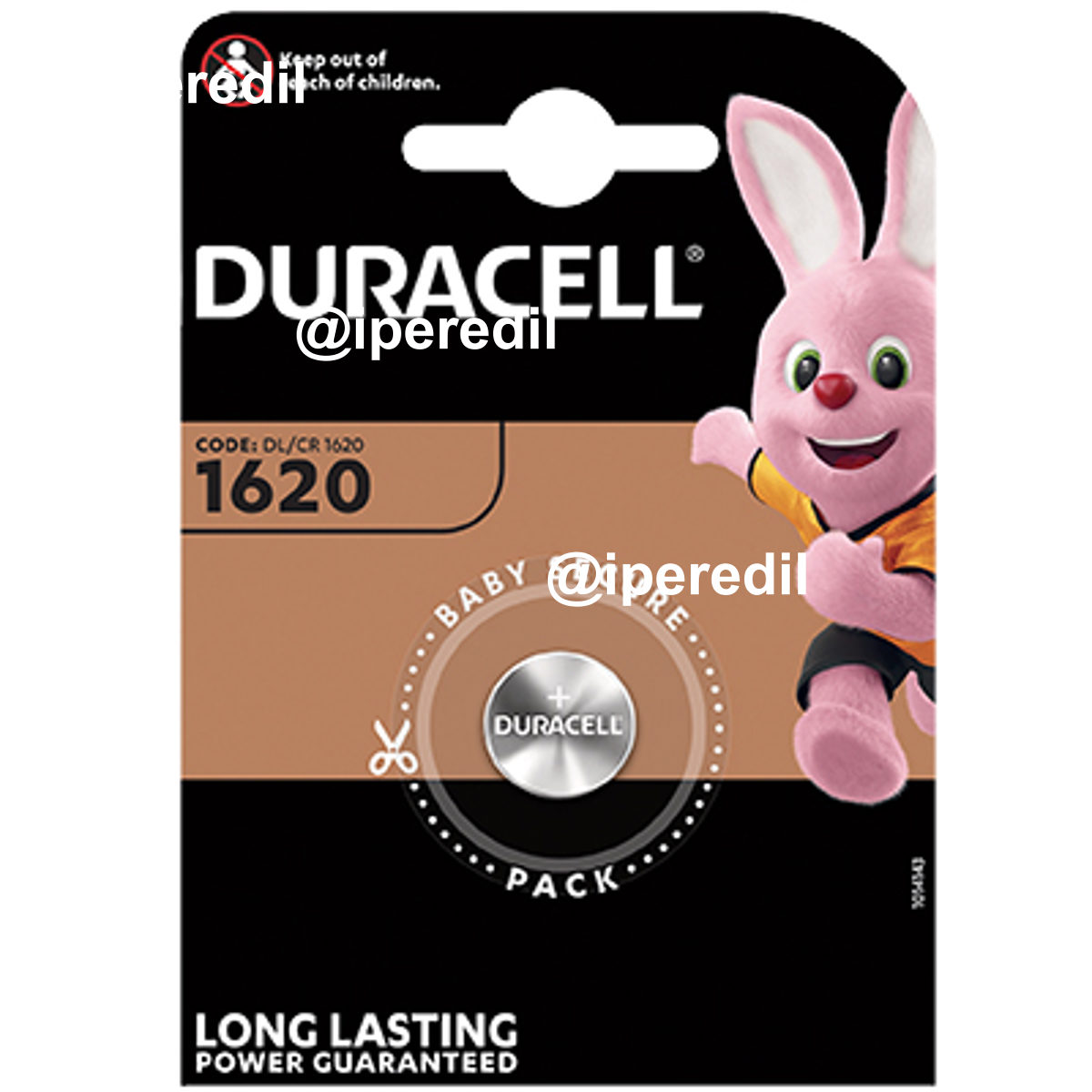 PILA SPECIALISTICA 1620 DURACELL LITIO VOLT 3,0