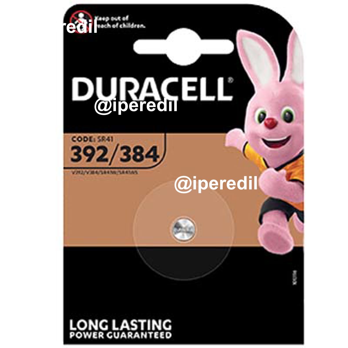 PILA SPECIALISTICA 392/384 DURACELL OSSIDO ARGENTO VOLT 1,5