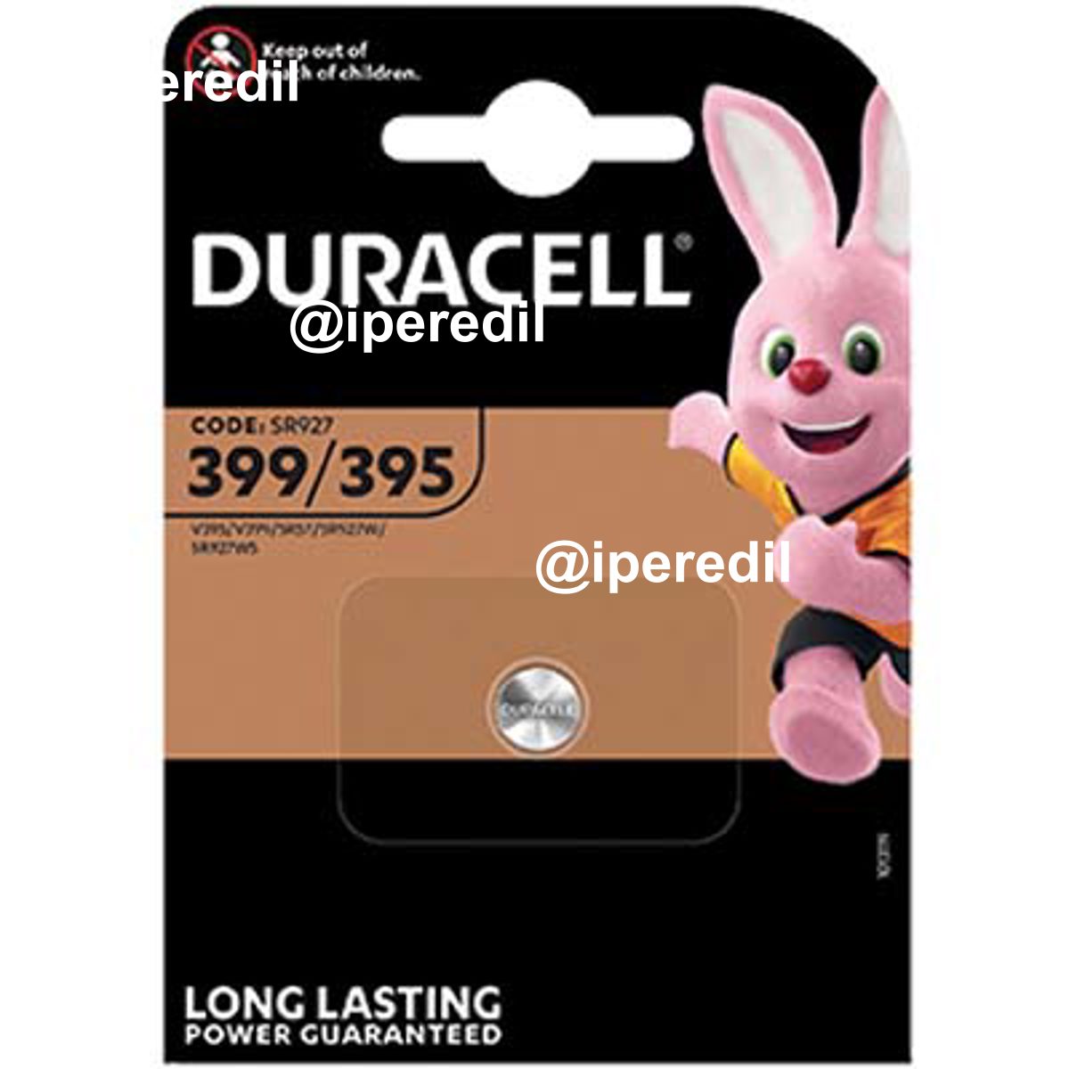 PILA SPECIALISTICA 399/395 DURACELL OSSIDO ARGENTO VOLT 1,5