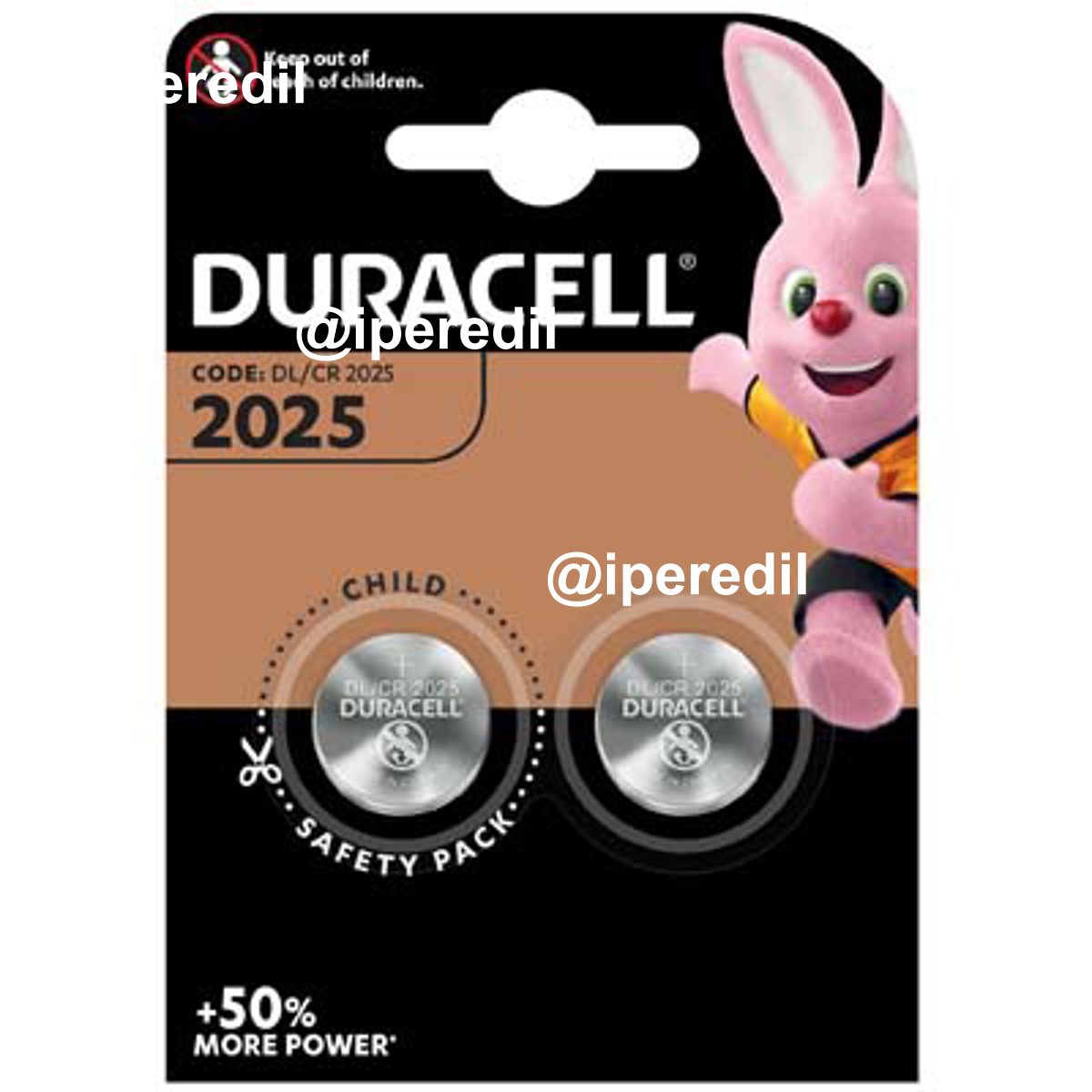 PILA SPECIALISTICA 2025 DURACELL LITIO VOLT 3,0 CF=2PZ