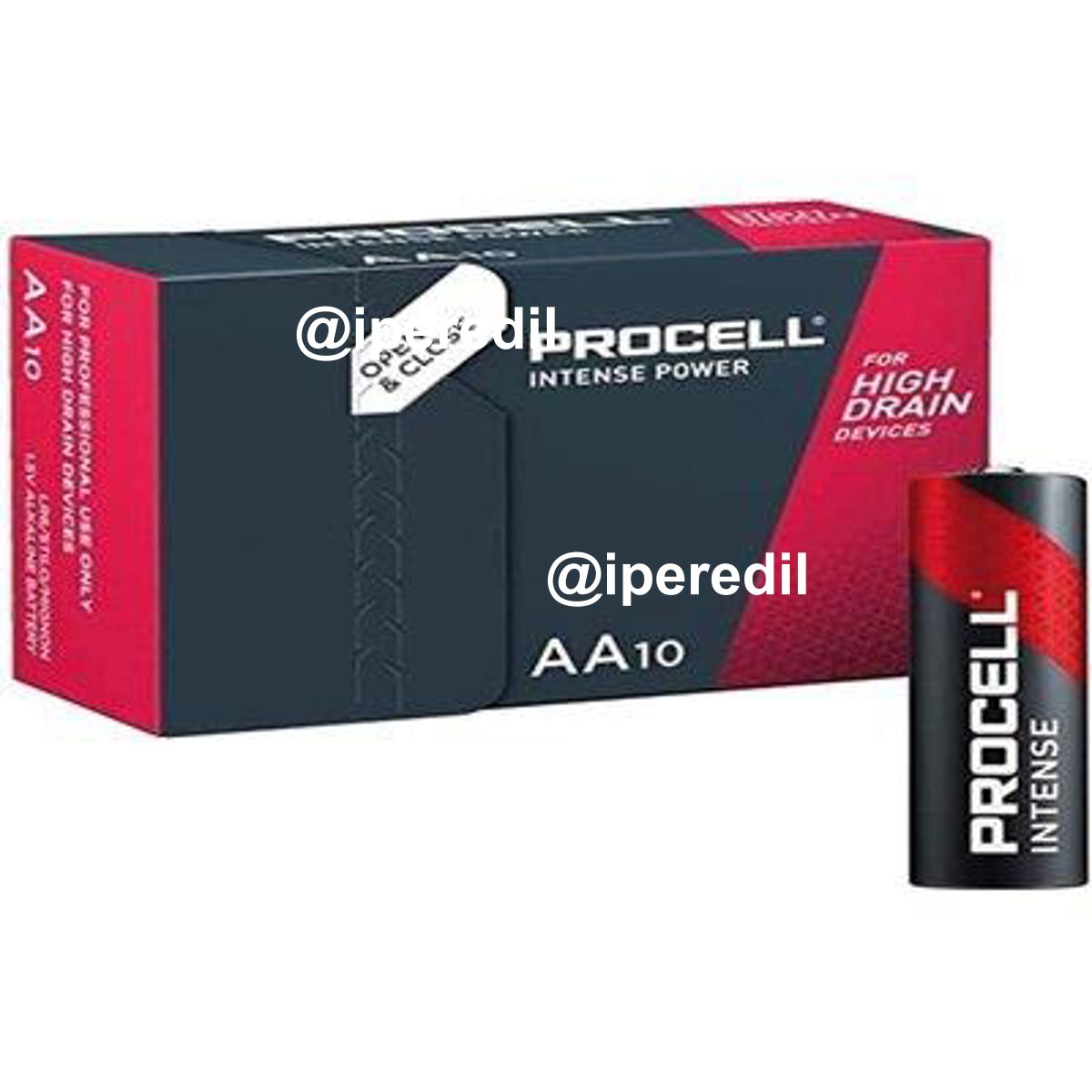 PILA STILO AA PROCELL INTENSE DURACELL VOLT 1,5 CF=PZ 10