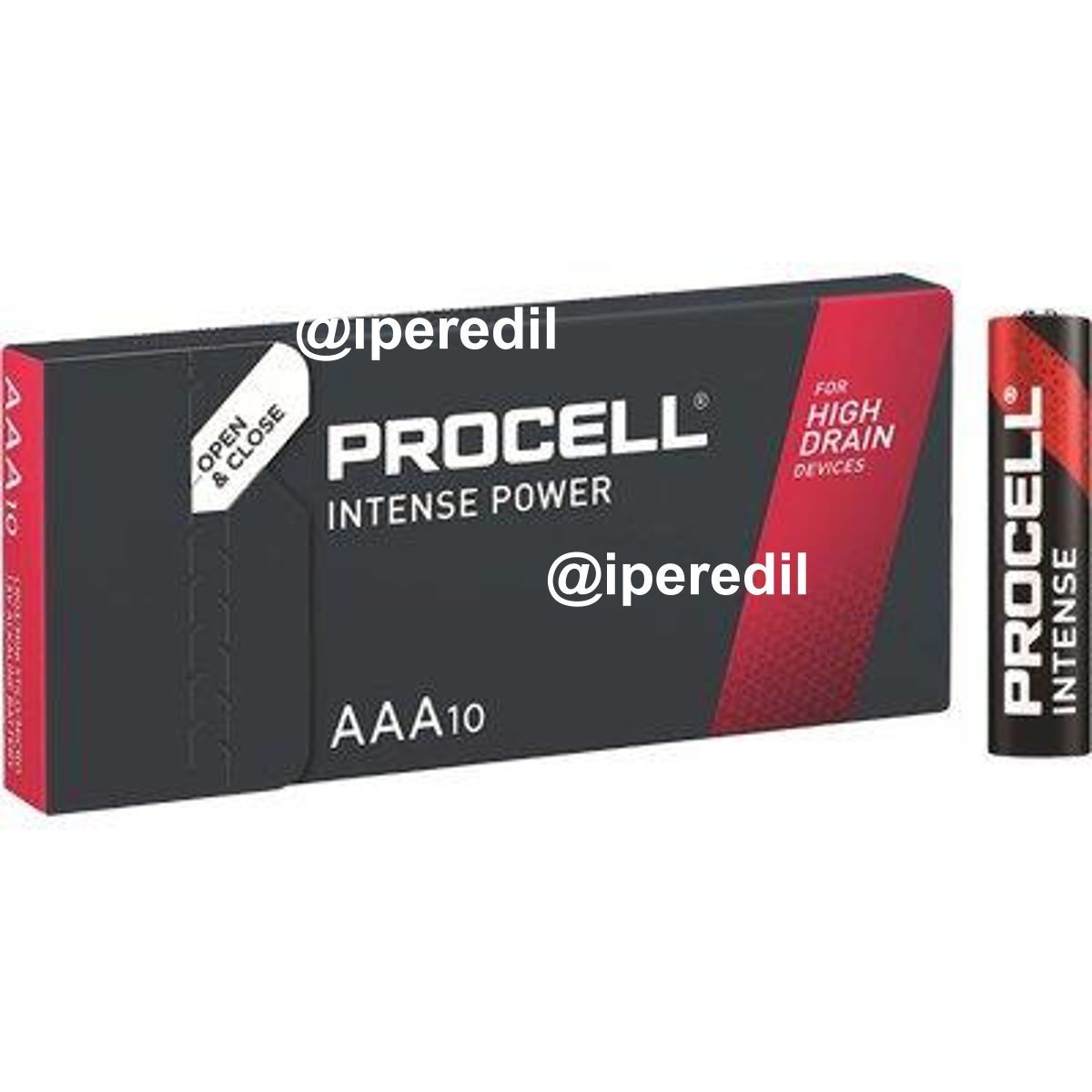 PILA MINI STILO AAA PROCELL INTENSE DURACELL VOLT 1,5 CF=PZ 10