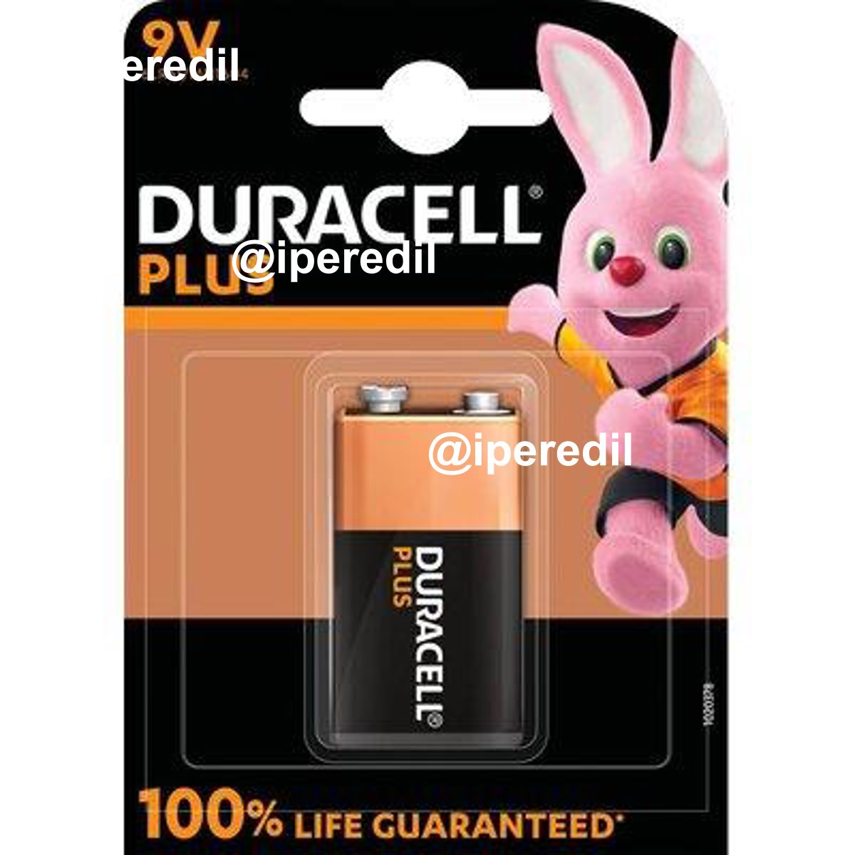 PILA TRANSISTOR PLUS100 POWER DURACELL ALCALINA VOLT 9,0