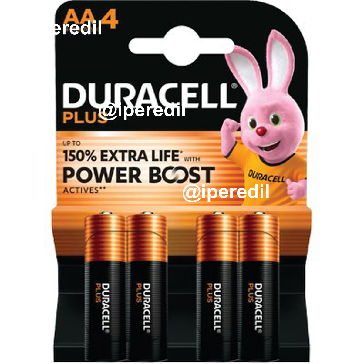 PILA STILO AA PLUS POWER BOOST DURACELL ALCALINA VOLT 1,5 CF=PZ 4