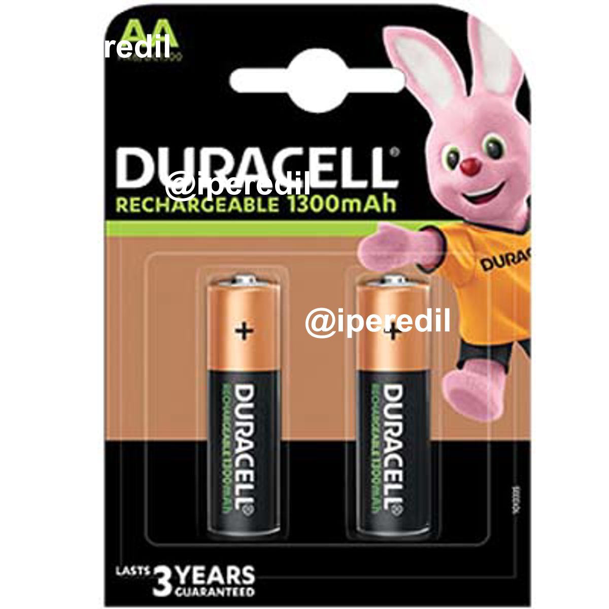 PILA STILO AA RICARICABILE DURACELL VOLT 1,2 MAH 1300 CF=PZ 2