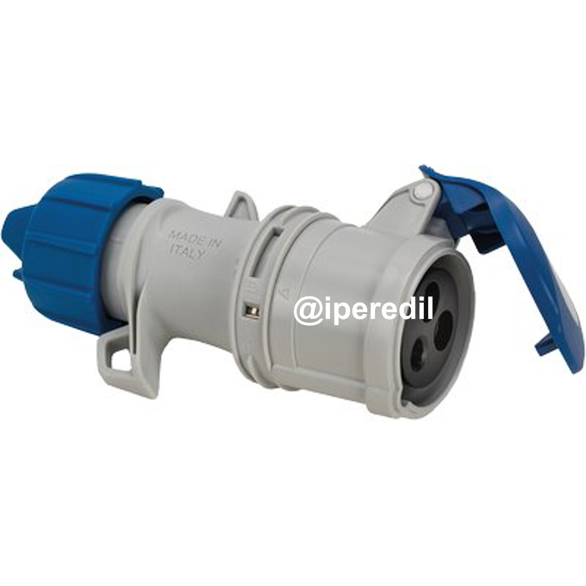 PRESA MOBILE INDUSTRIALE BLU FME 2P+T 16A IP55