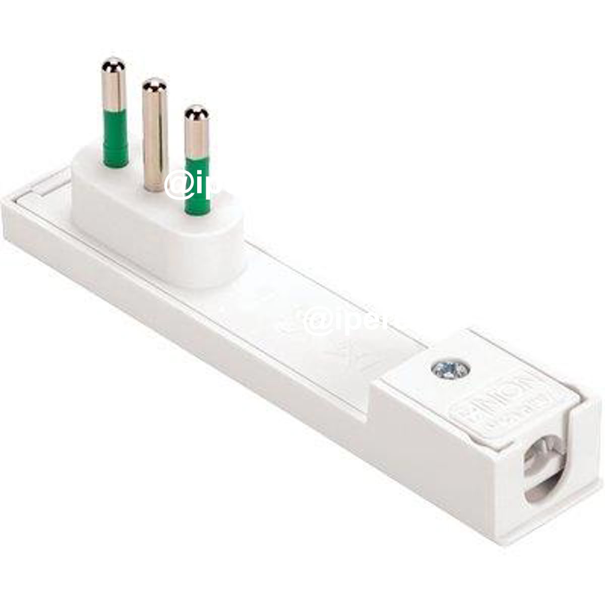 SPINA MOBILE RIBASSATA CLOCK FME BIANCO 2P+T 10A