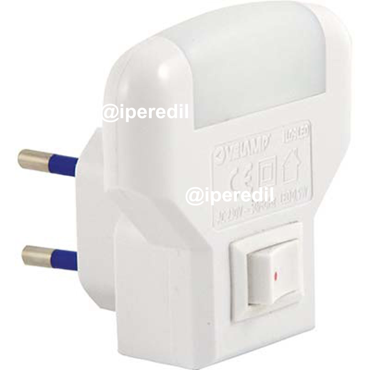 LUCE LED SPIA NOTTURNA VELAMP VOLT 230 2P 10A