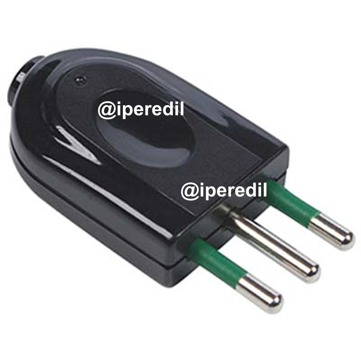 SPINA MOBILE GARANTI NERO 2P+T 10A