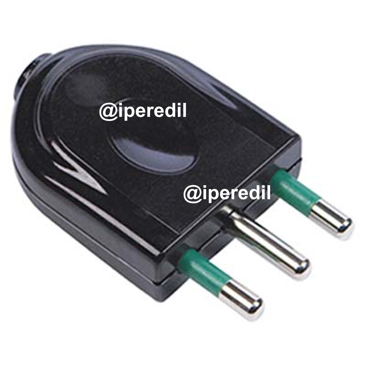 SPINA MOBILE GARANTI NERO 2P+T 16A
