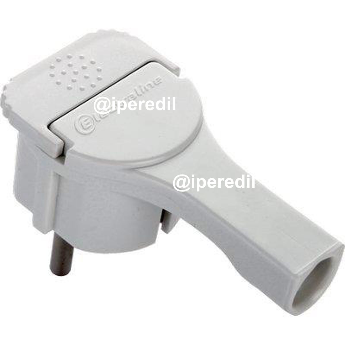 SPINA MOBILE SCHUKO RIBASSATA ELECTRALINE BIANCO 2P+T 16A