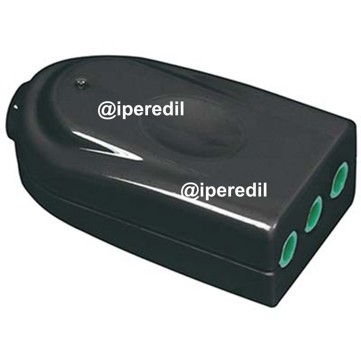 PRESA MOBILE GARANTI NERO 2P+T 10A