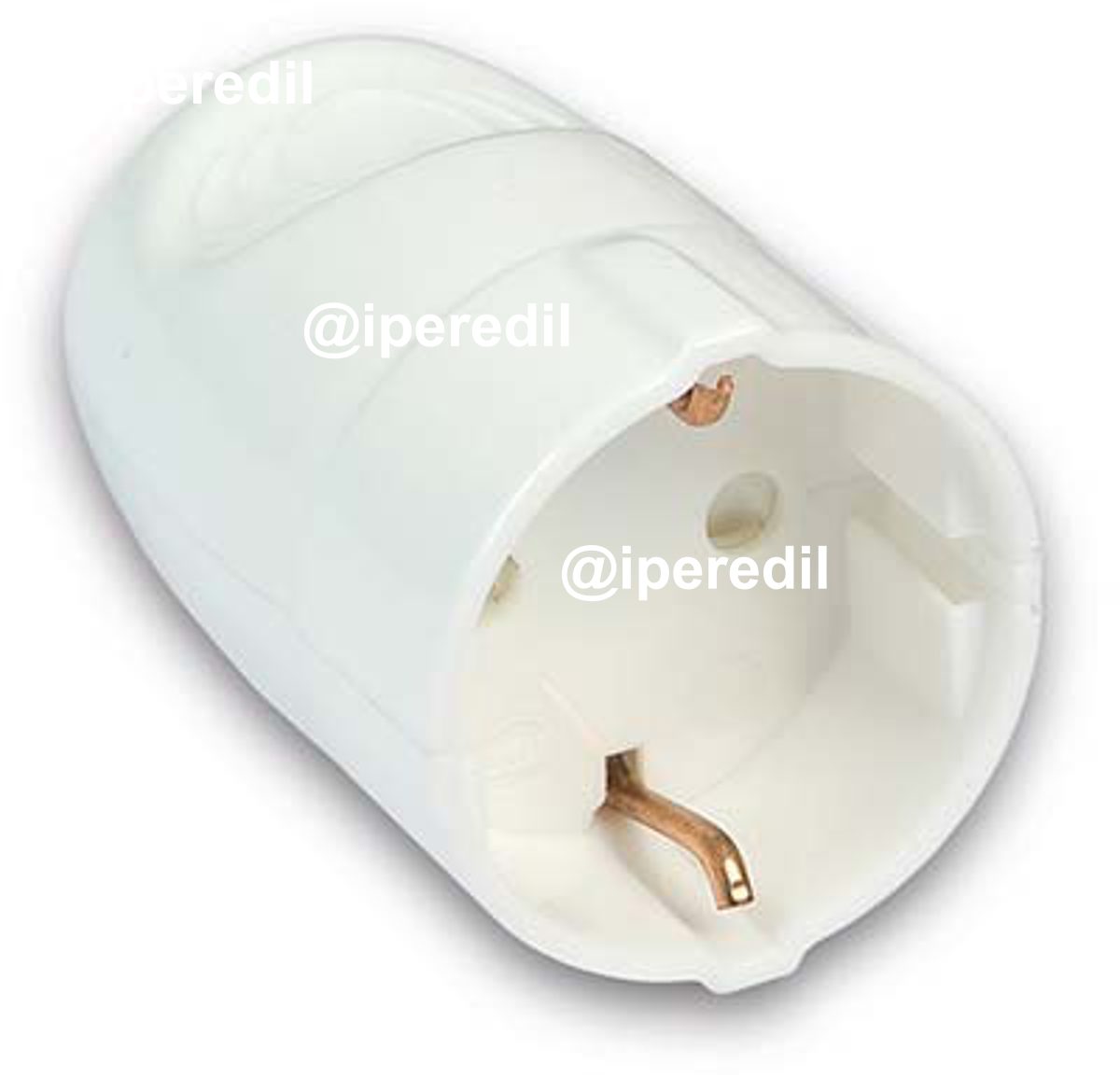 PRESA MOBILE SCHUKO GARANTI BIANCO 2P+T 16A