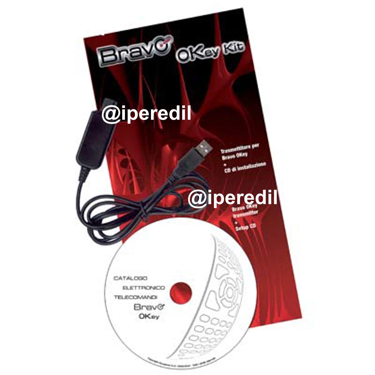 PROGRAMMATORE OKEY BRAVO USB/IR + DATABASE + CAVO - 07403612