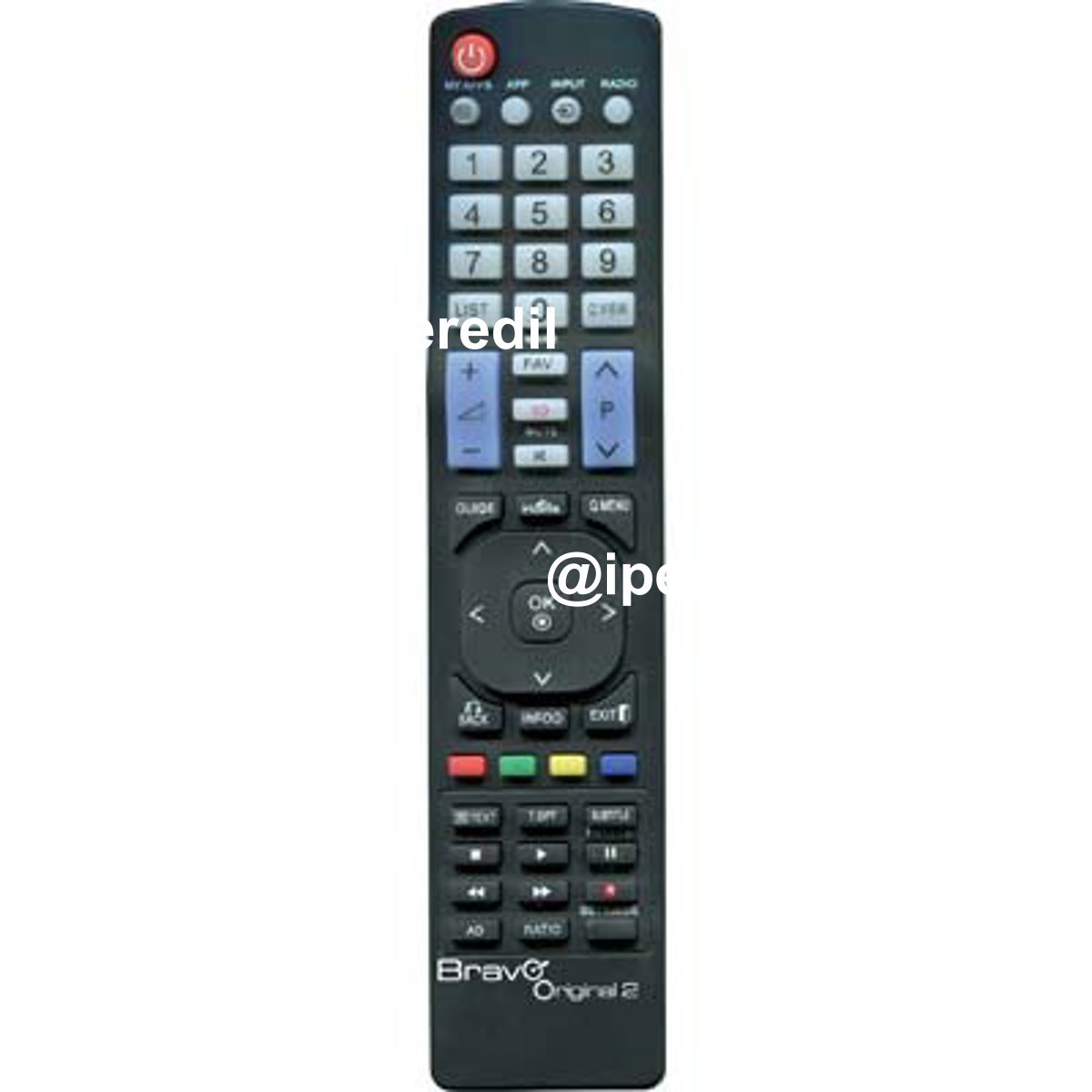 TELECOMANDO ORIGINAL 2 TV LG BRAVO - 07403627