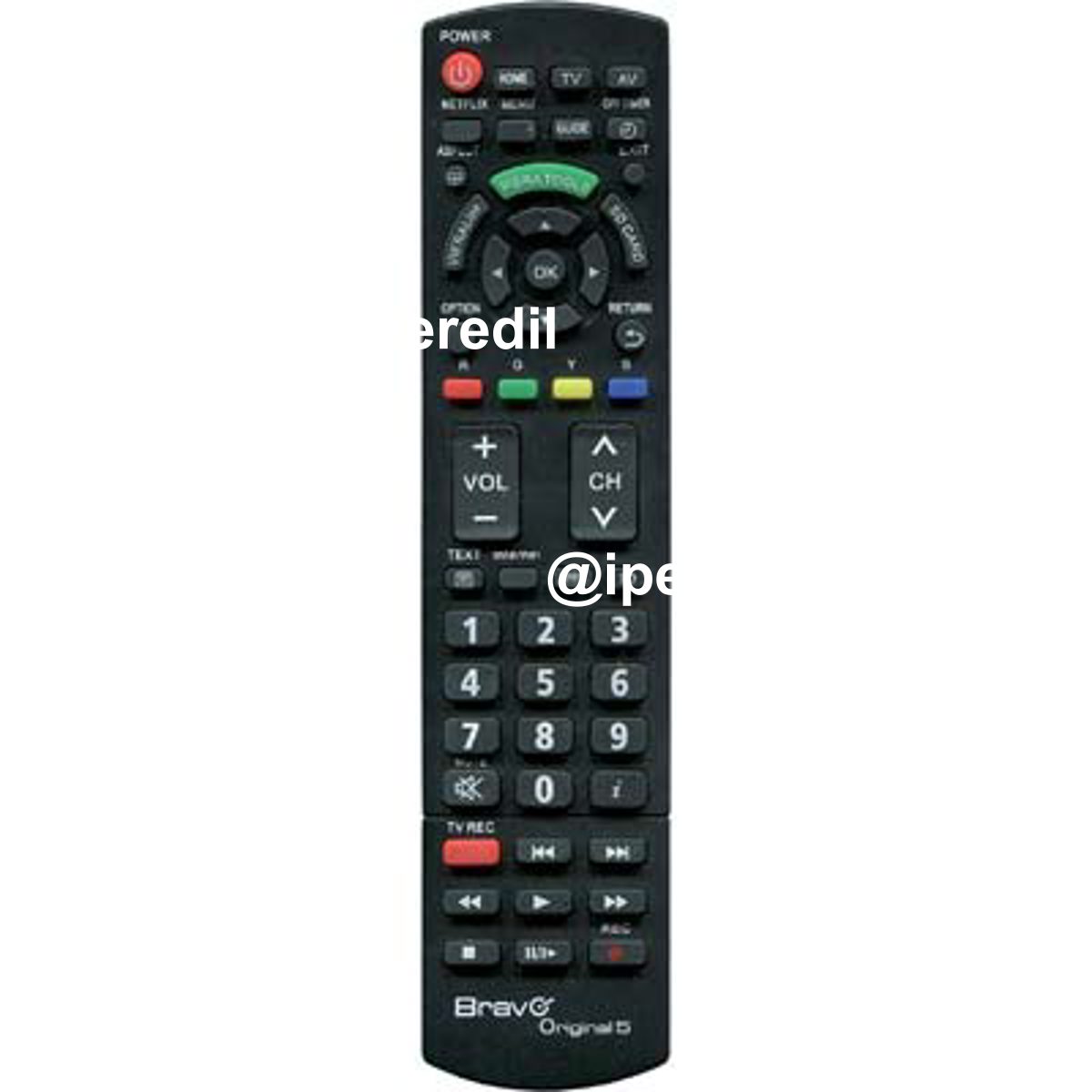 TELECOMANDO ORIGINAL 5 TV PANASONIC BRAVO - 07403632