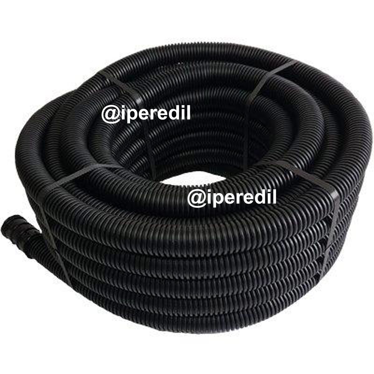CAVIDOTTO DOPPIO STRATO POLIESTERE NERO MM 63 MT 50