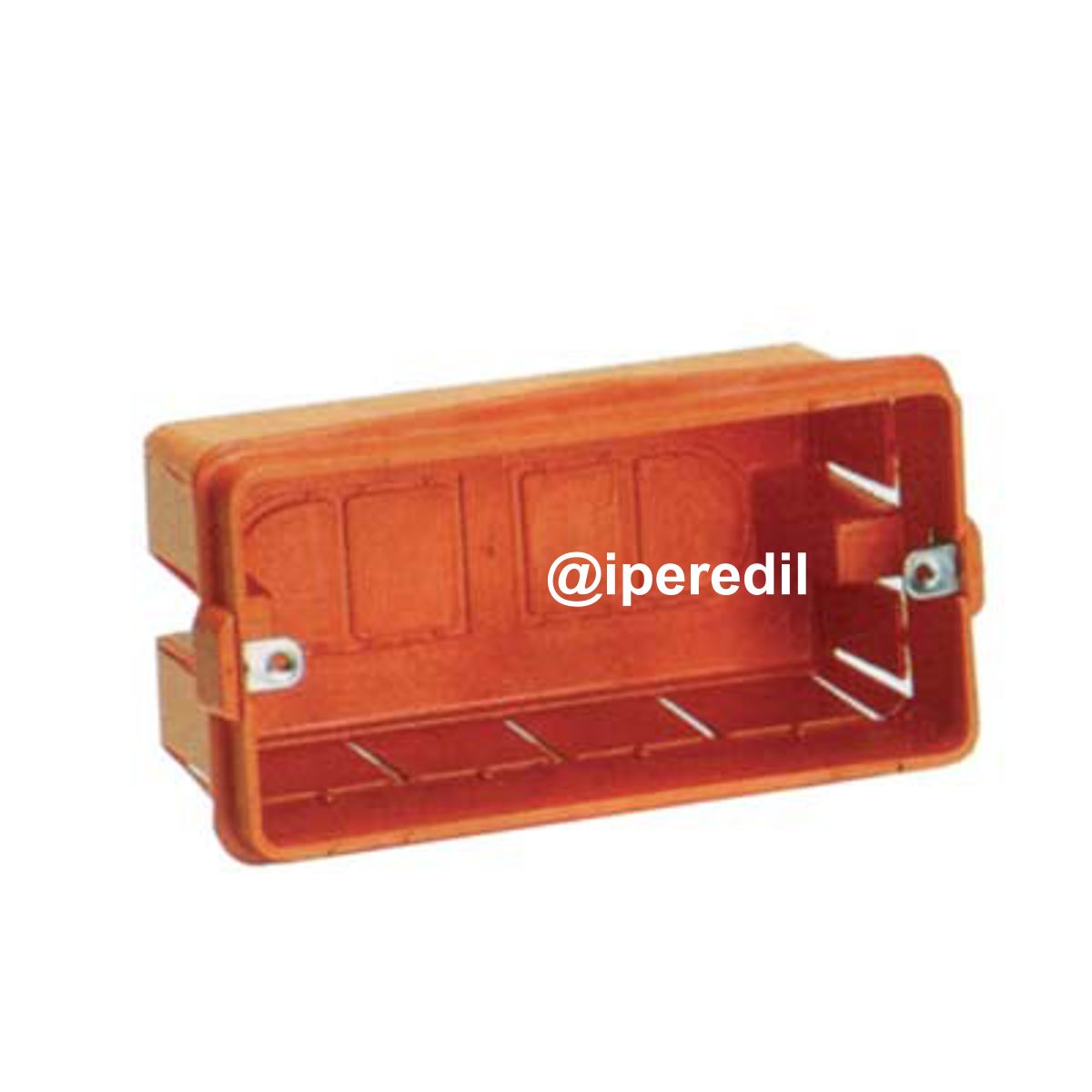 SCATOLA RETTANGOLARE FRUTTI INCASSO MARLANVIL PP GIALLO POSTI 6