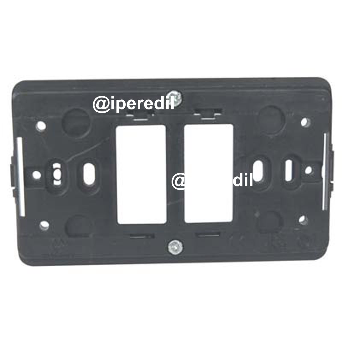 SUPPORTO FRUTTI VENUS MARLANVIL PC NERO POSTI 2