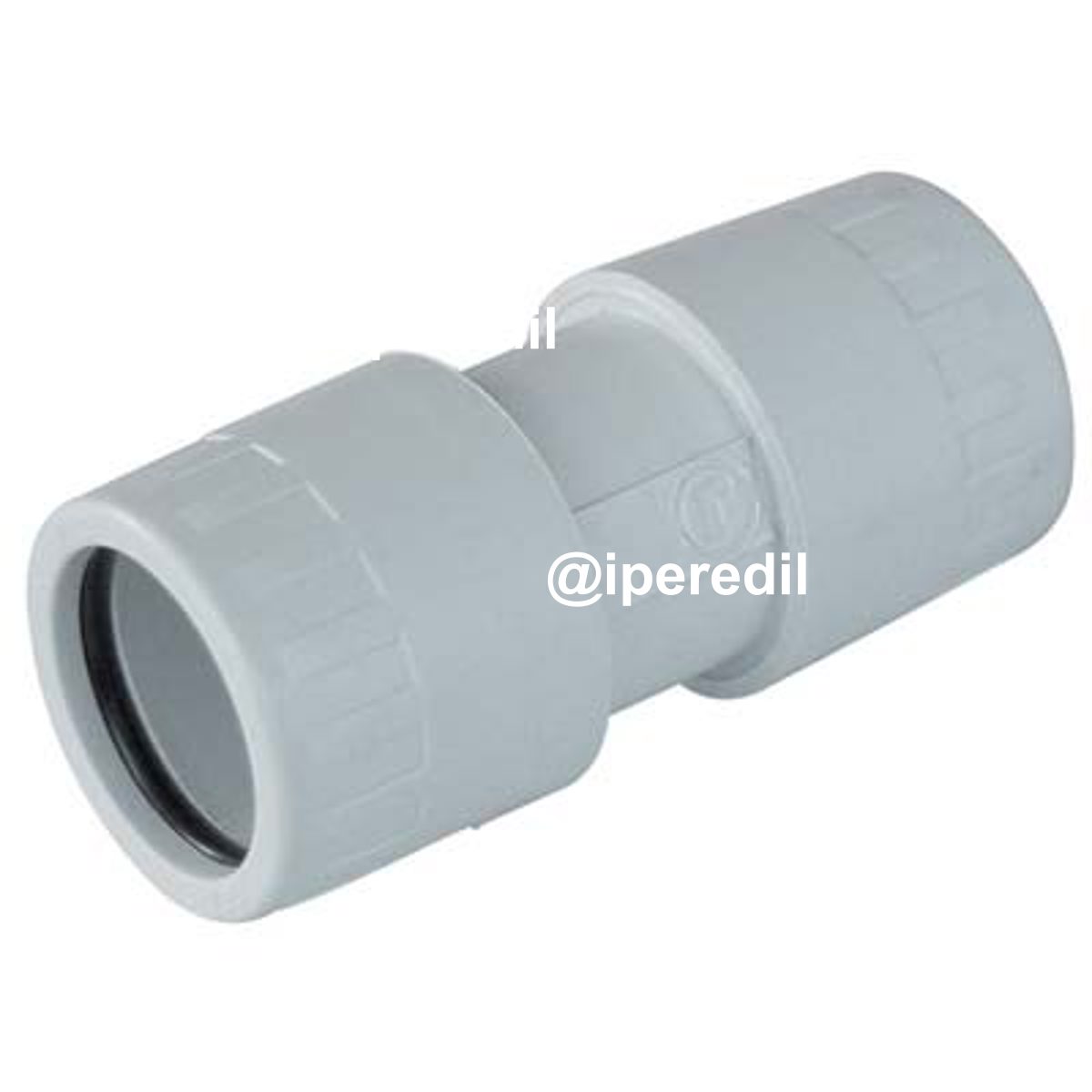 MANICOTTO IP65 X TUBO RIGIDO PVC GRIGIO MM 20