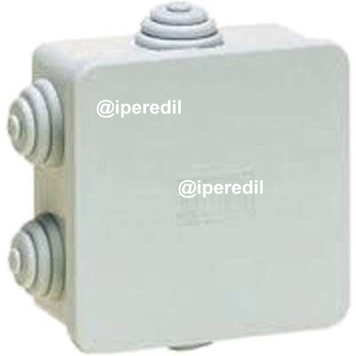 CASSETTA DERIVAZIONE IP65 MARLANVIL PC/ABS + VITI INOX MM 100X100 H.MM 50