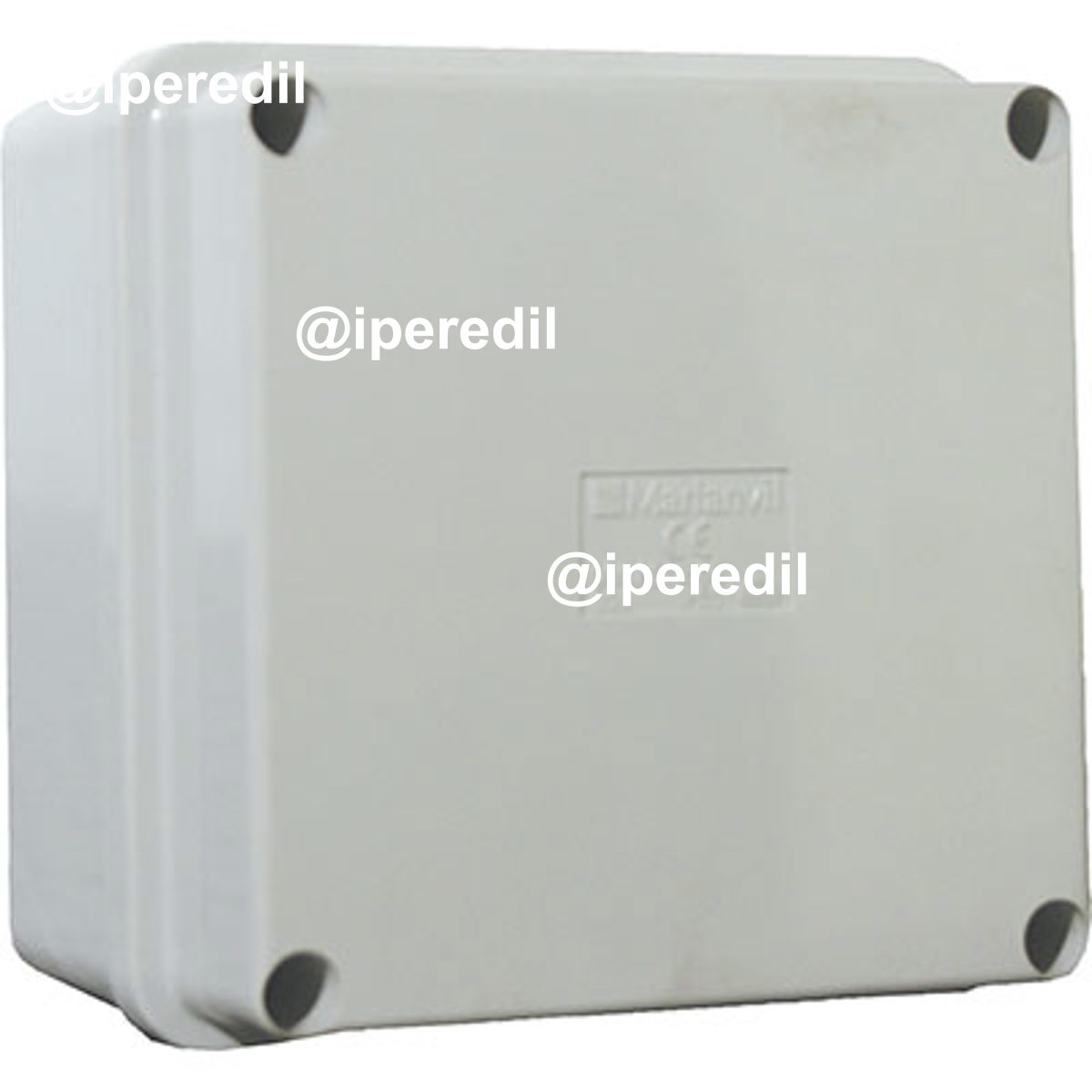 CASSETTA DERIVAZIONE PARETI LISCE IP66 MARLANVIL PC/ABS + VITI INOX MM 100X100 H.MM 50