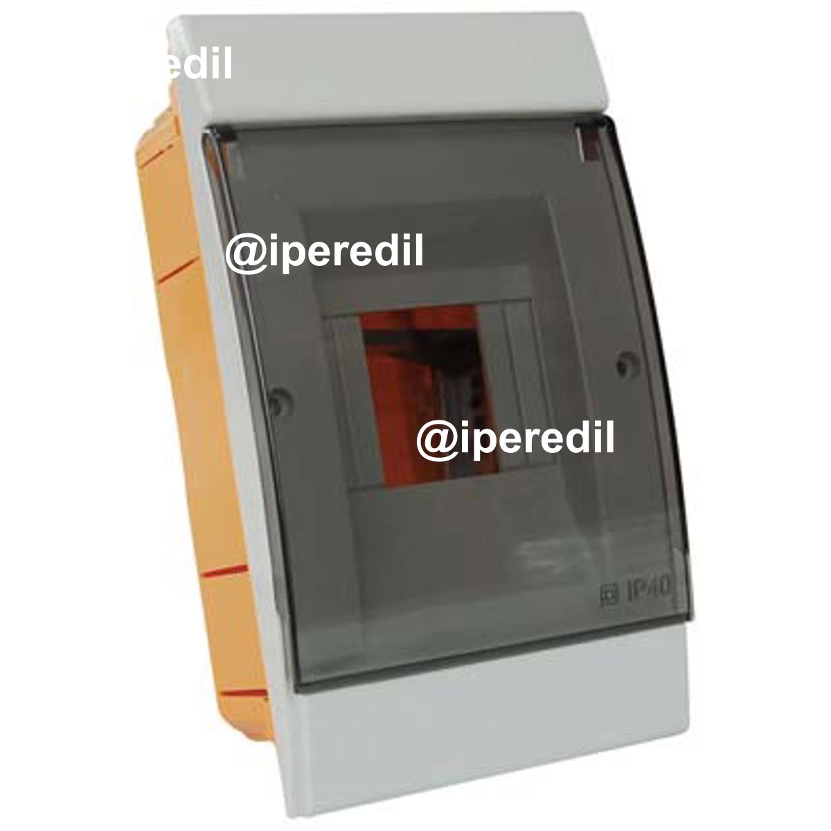 CENTRALINO INCASSO + PORTELLA MARLANVIL MODULI 2/4 MM 120X200X22