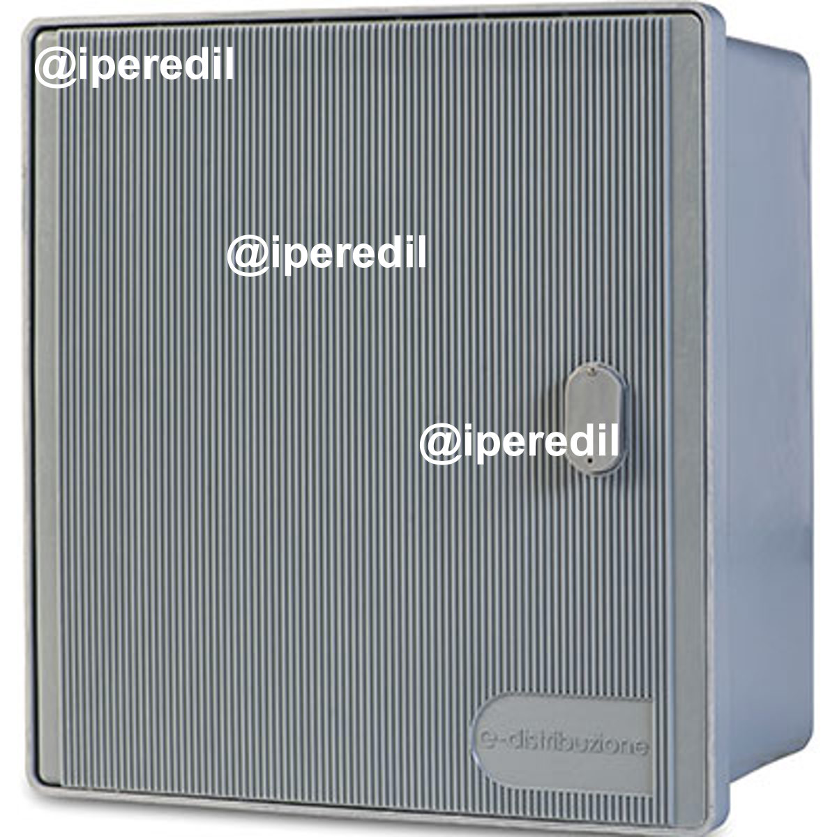 CASSETTA CONTATORE ENEL GTI VTR GRIGIO 2XMONO/1XTRIFASE CM 39X24 H.CM 42